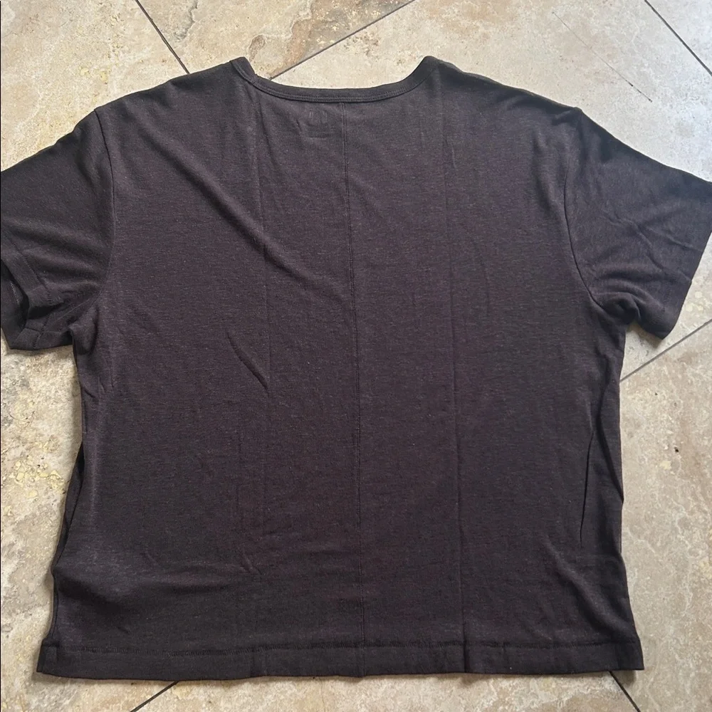 2 NWT Tall Gap Linen Crop Tees - Picture 7 of 11